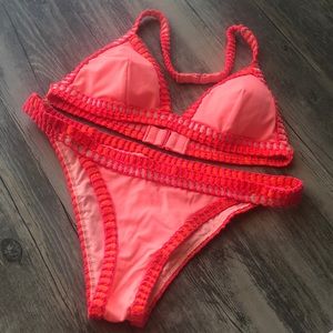 Victoria’s Secret Bikini - Hot Pink & Coral